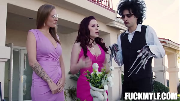 Edward’s Step Mom Surprise: A Hot Threesome with Annie and Jessica