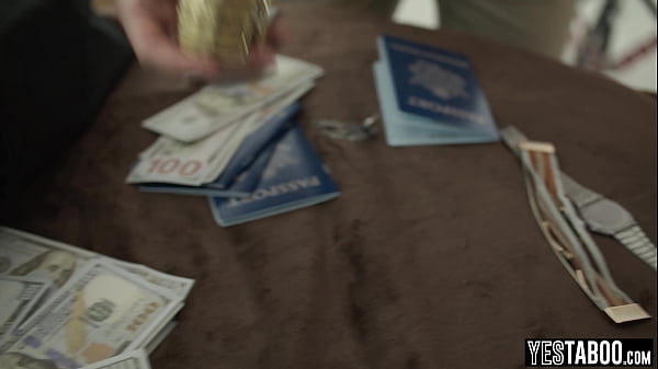 Big boobs mature MILF robs a house and fucks a horny teen couple